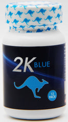 Kangaroo 2K Blue Alpha 3000 Male Enhancement 12 Pills Bottle