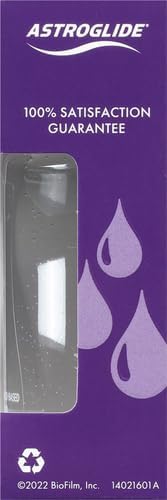 Astroglide water-based personal lubricant 2.5 oz travel size intimate wellness gel