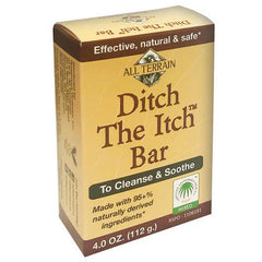 Ditch The Itch moisturizing soap bar by All Terrain for gentle daily cleansing