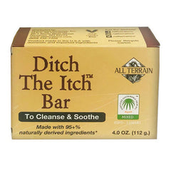 All Terrain Ditch The Itch bar soap 4 oz soothing cleansing soap for sensitive skin