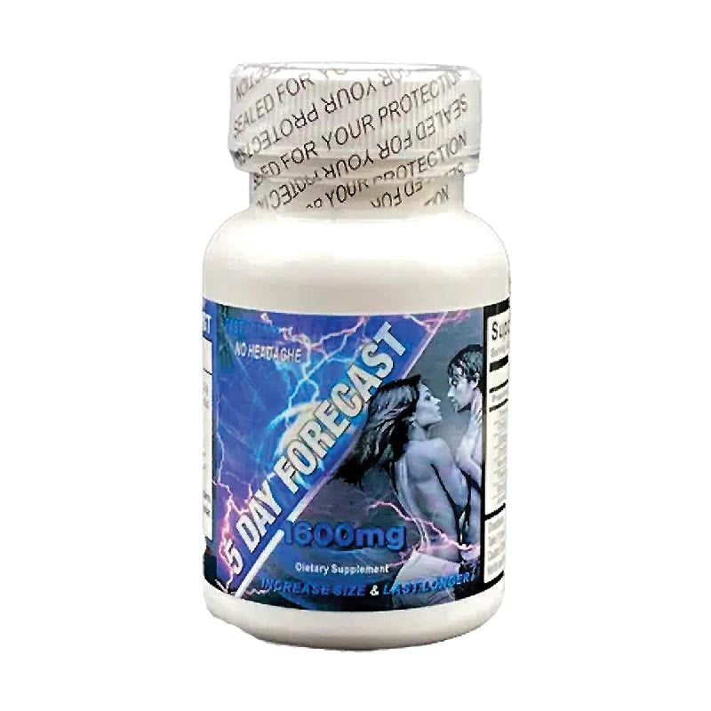 5 Day Forecast 1600mg Male Sexual Performance Enhancer - supplementcorner