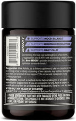 Natural serotonin support supplement with 5-HTP and L-Theanine