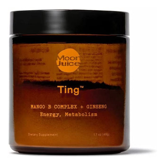 Moon Juice Ting B Complex Ginseng Metabolism Powder Supplement 1.7 Oz