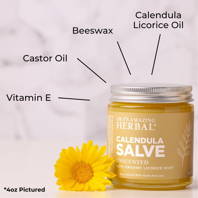 Ora's Amazing Herbal coconut-free herbal salve with organic calendula