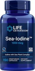 Life Extension Sea-Iodine 1000 mcg 150 vegetarian capsules bottle