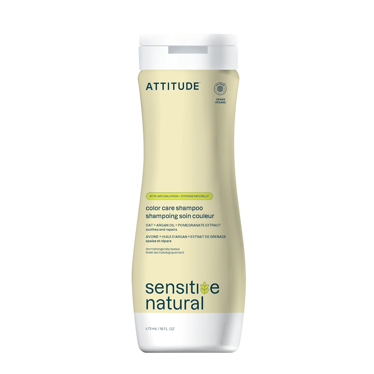 ATTITUDE color care shampoo designed for dry scalp and healthy-looking hair