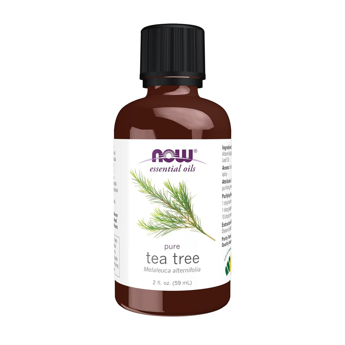NOW Essential Oils guide showing diffusion skin bath and cosmetic uses
