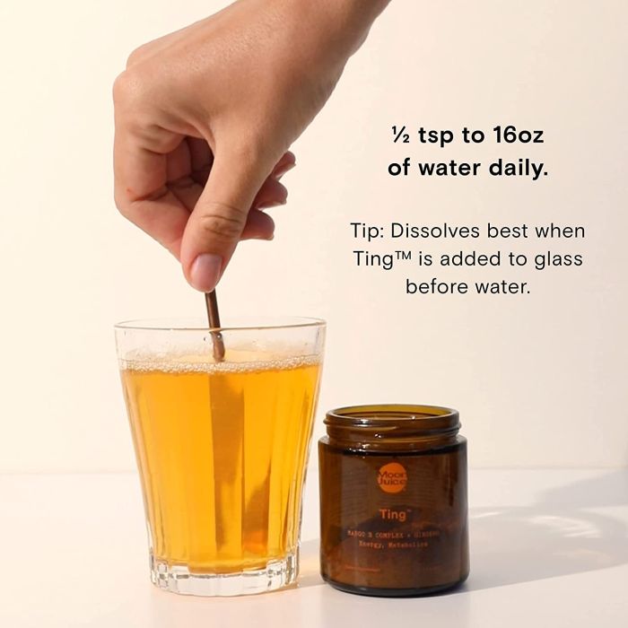 Moon Juice Ting B Complex Ginseng Metabolism Powder Supplement 1.7 Oz