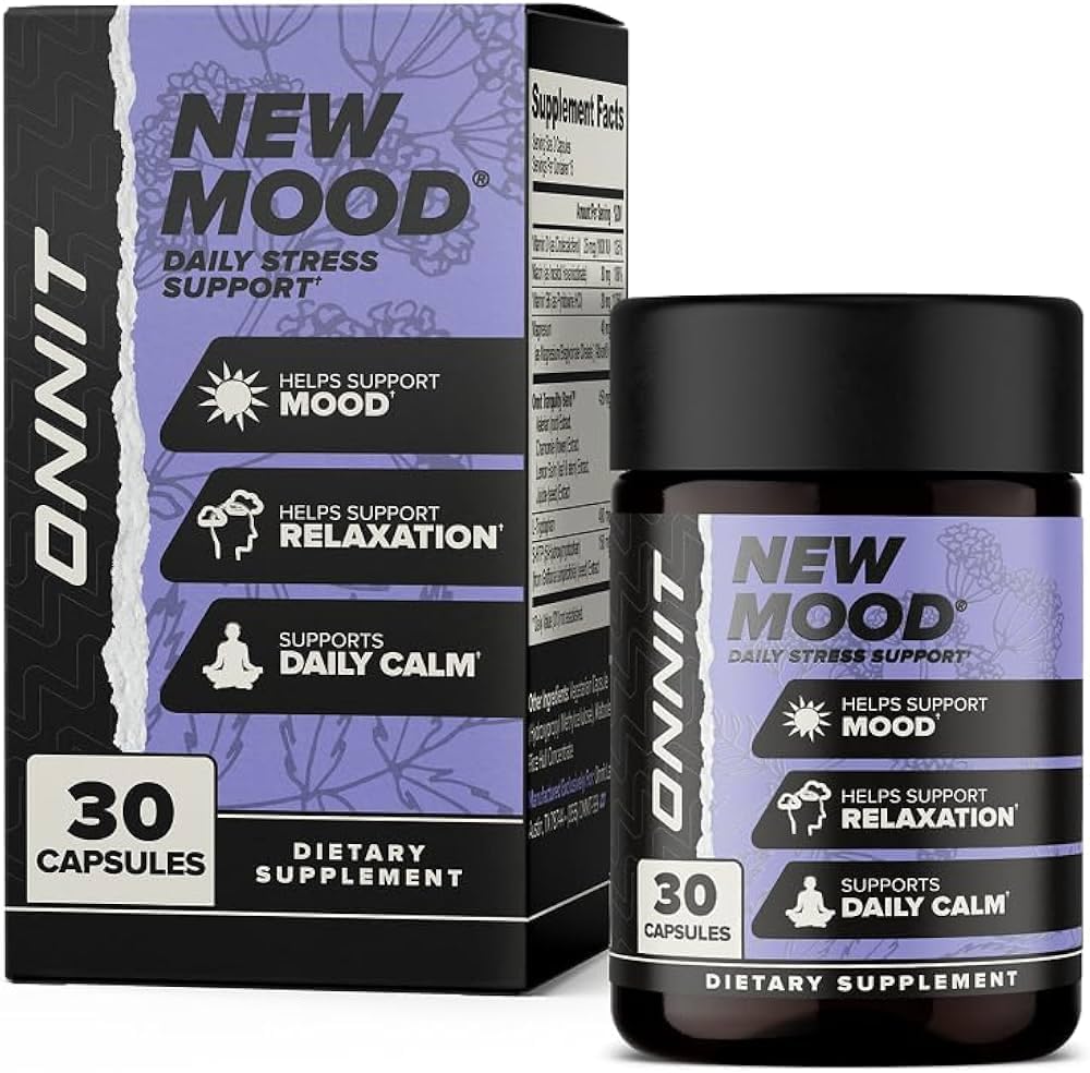 Herbal supplement for sleep and stress relief from Onnit – 30 count
