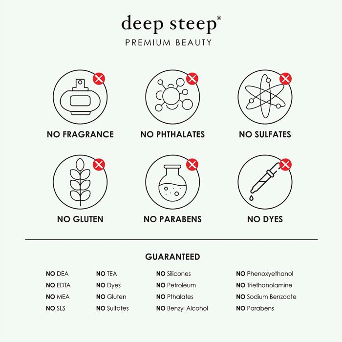 "Deep Steep Tea Tree Mint Liquid Hand Wash bottle – vegan and cruelty-free cleanser"