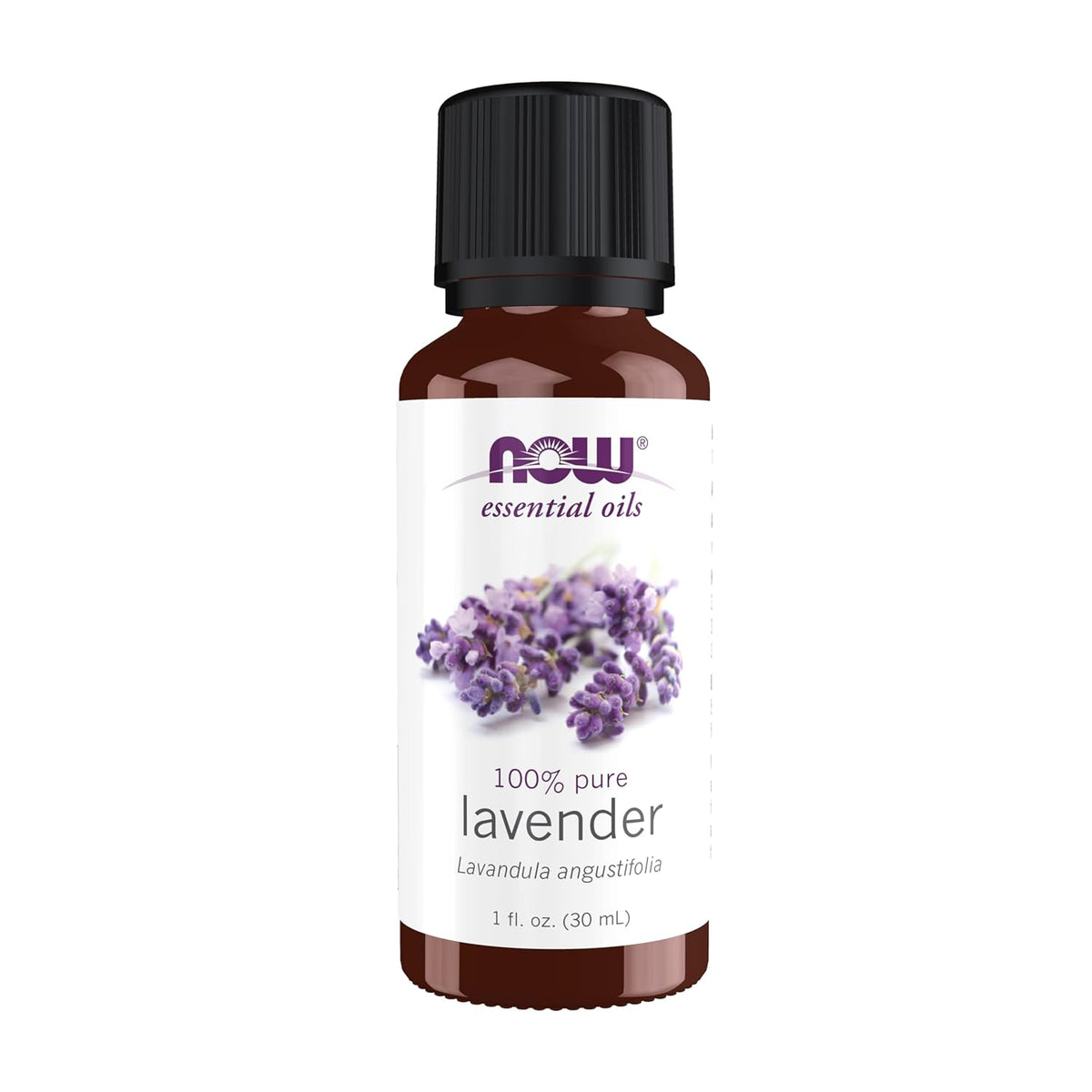 NOW Essential Oils 100% Pure Lavender Oil 1 fl oz bottle