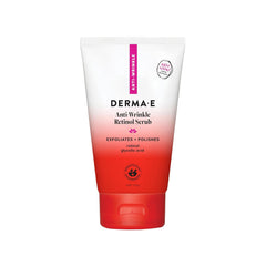 DERMA E face exfoliator for cleansing and improving skin texture and radiance
