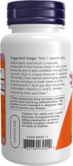 Alpha Lipoic Acid 250 mg supplement for free radical scavenger support