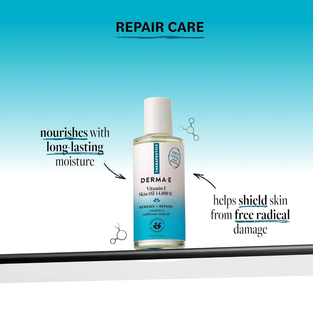 DERMA E Vitamin E facial oil for conditioning dry and sensitive skin