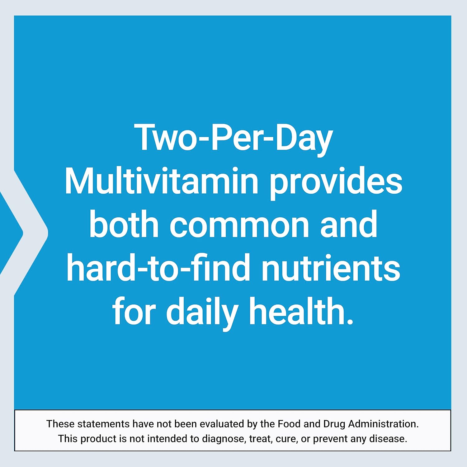 Life Extension Two-Per-Day high potency multivitamin and mineral supplement