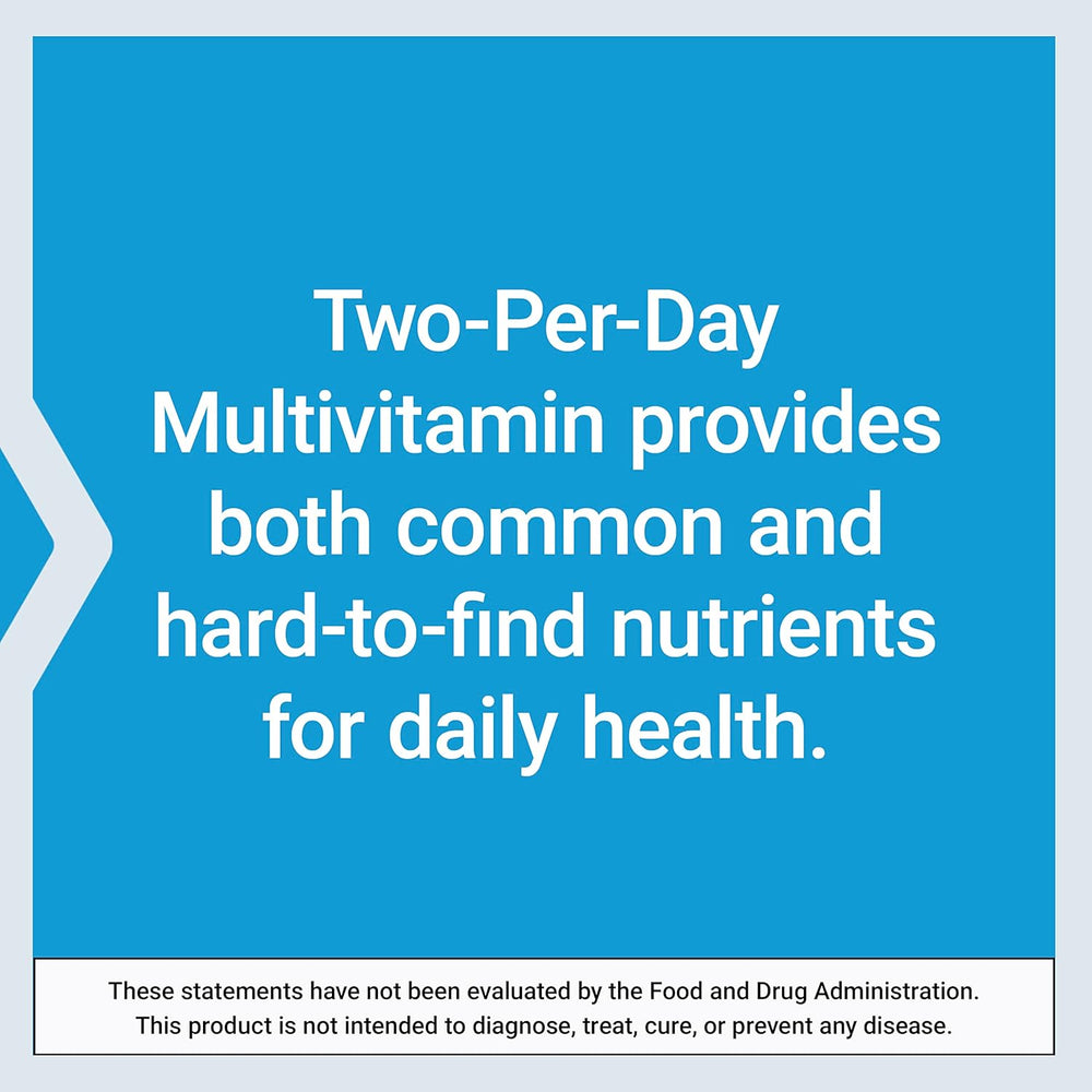 Life Extension Two-Per-Day high potency multivitamin and mineral supplement