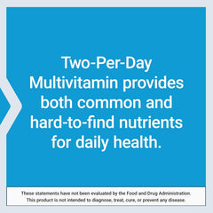 Life Extension Two-Per-Day high potency multivitamin and mineral supplement