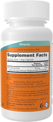 NOW Foods Iron 18 mg bottle, 120 vegan capsules for daily mineral and energy support