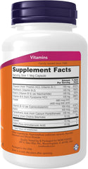 NOW Foods Vitamin B-100 Complex veg capsules for energy and nervous system support