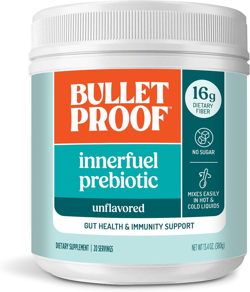 Bulletproof Innerfuel 13.4 oz powder for gut, digestion, and fiber support