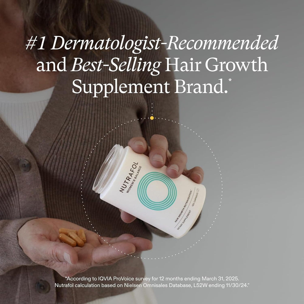 Women’s Balance hair supplement with biotin collagen and adaptogens for scalp support