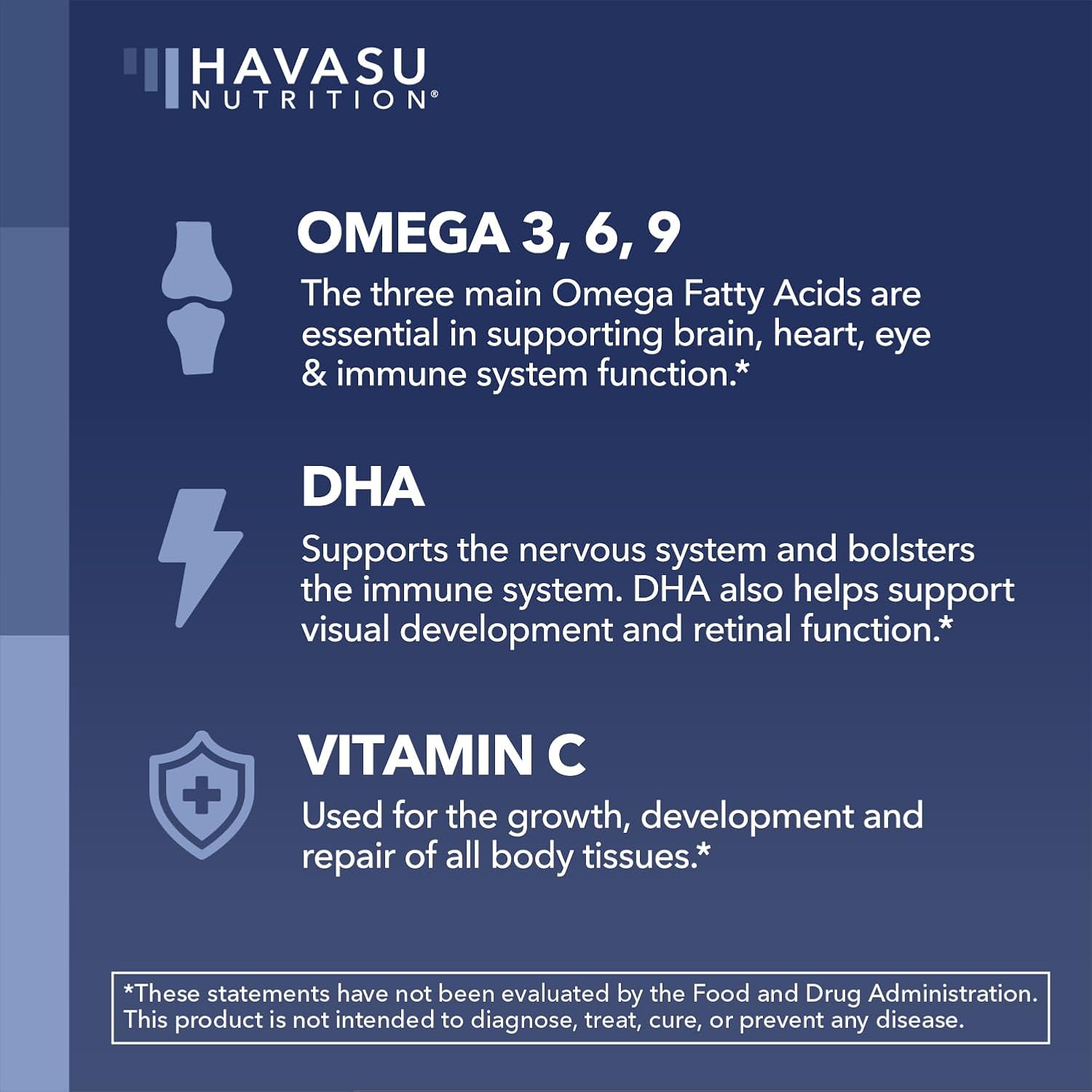 Plant-based omega gummies with chia seed oil and algae DHA