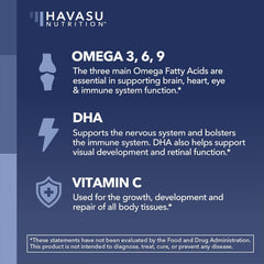 Plant-based omega gummies with chia seed oil and algae DHA