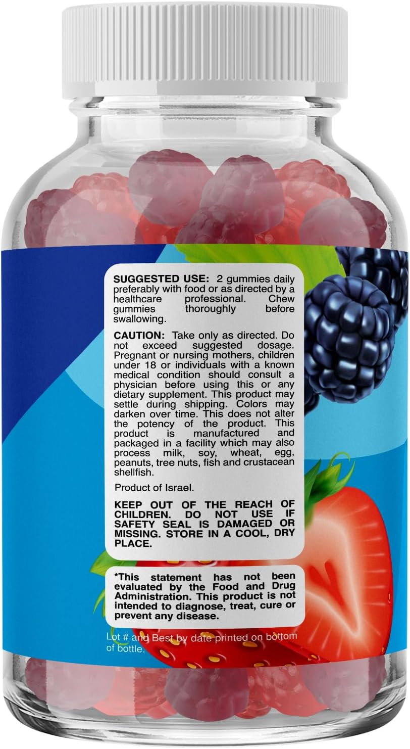 Vegan prebiotic fiber gummies for regularity and gut balance support