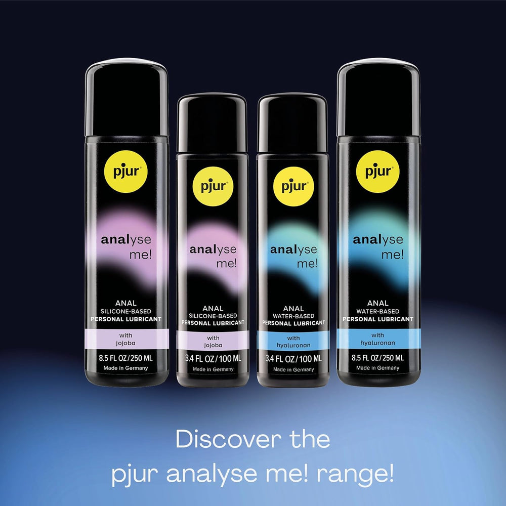 pjur Analyse Me 3.4 fl oz moisturizing lubricant bottle