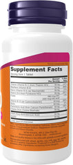 NOW Vitamin B-50 bottle with 100 tablets for daily B-complex nutrition
