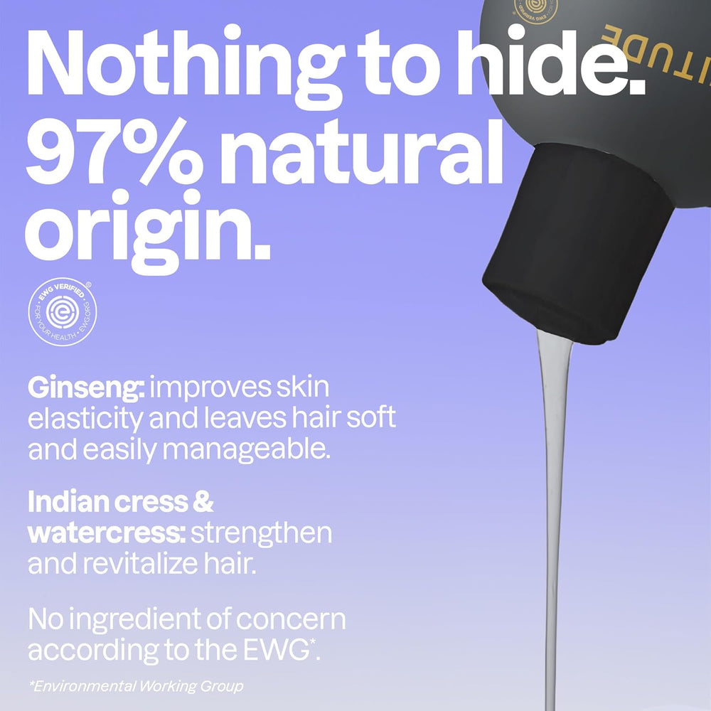 ATTITUDE vegan shampoo and body wash with natural ingredients and fresh scent