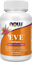 NOW EVE Softgels Superior Women’s Multi 90 softgels front bottle label