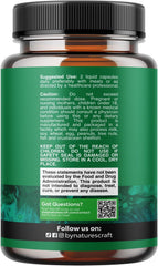 Nature's Craft Hemp Seed Oil capsules for skin, hair, nails, and daily wellness support