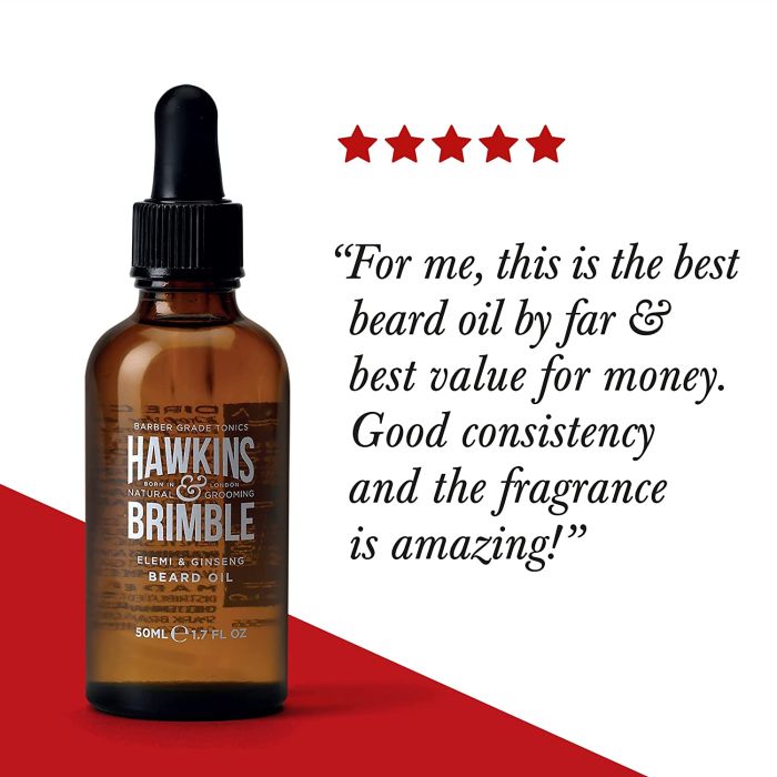 "Non-greasy men’s beard oil – lightweight hydration with essential oils"