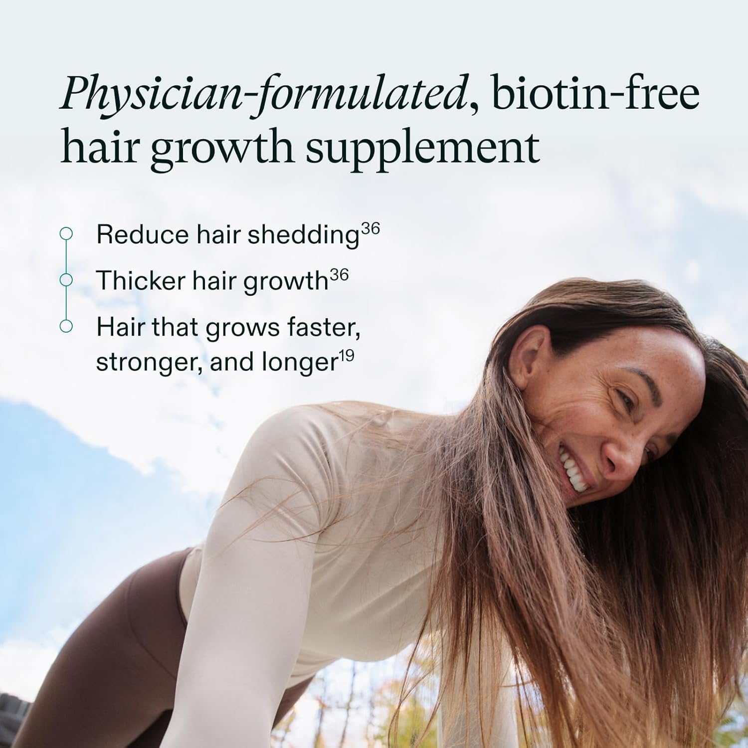 Nutrafol Women’s Vegan dietary supplement with plant-based ingredients