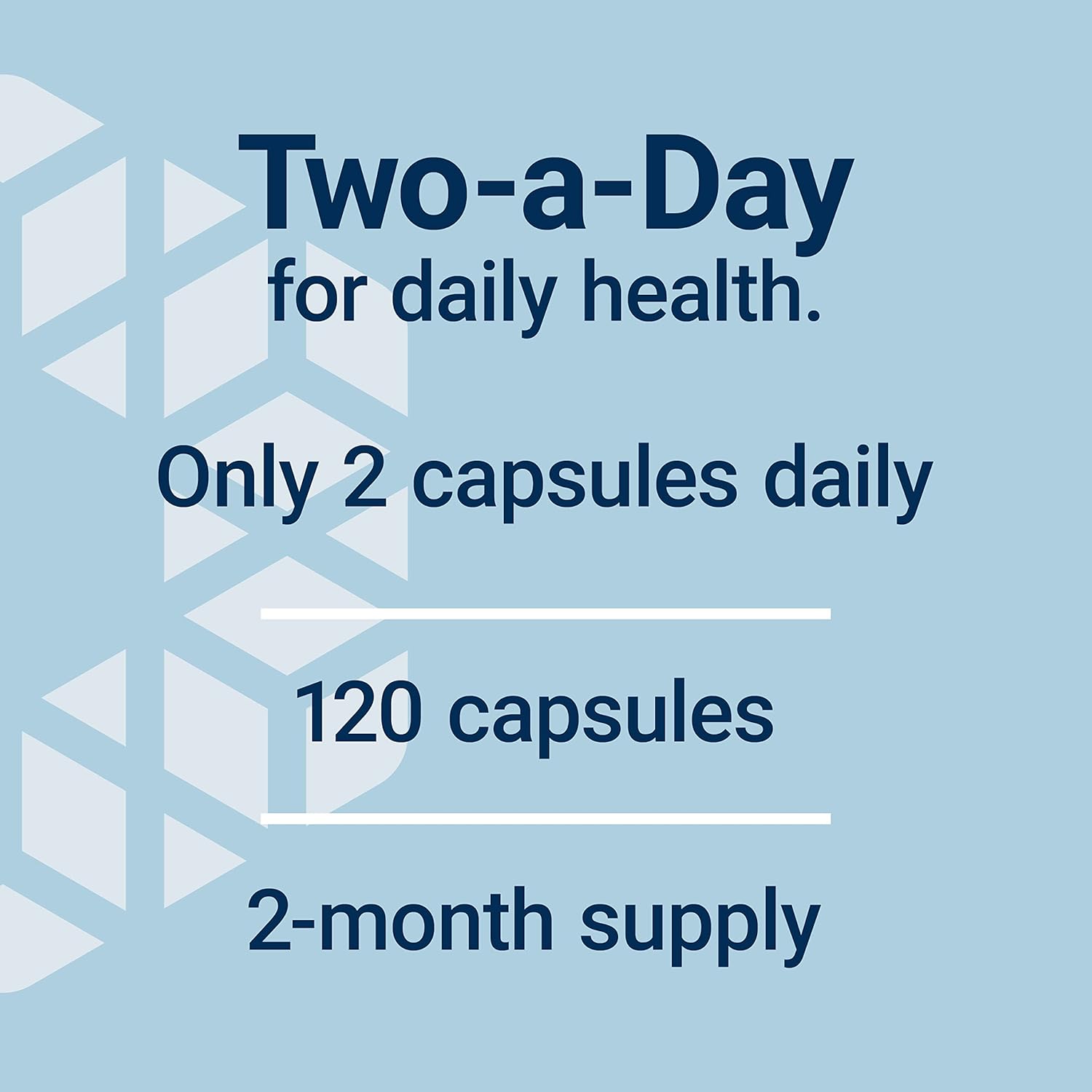 Supplement facts label for Life Extension Two-Per-Day Multivitamin capsules