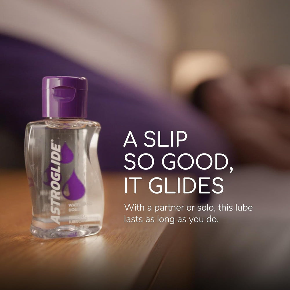 Astroglide intimate lubricant 2.5 oz bottle for couples and personal comfort