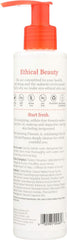 DERMA E exfoliating face wash for removing makeup oil and daily impurities