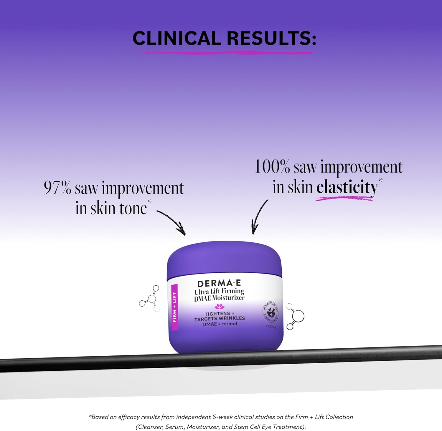 DERMA E vegan face cream with Kakadu plum for daily skin nourishment