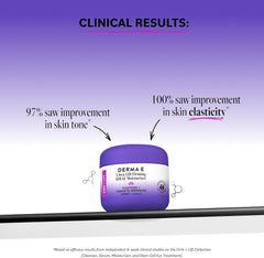 DERMA E vegan face cream with Kakadu plum for daily skin nourishment