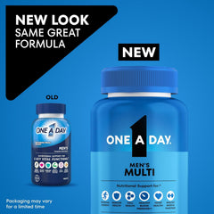 200-count men’s multivitamin tablets for daily wellness and physical energy support
