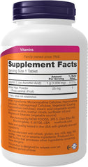 NOW Foods Vitamin C 1000 mg sustained release bottle with rose hips, 250 tablets
