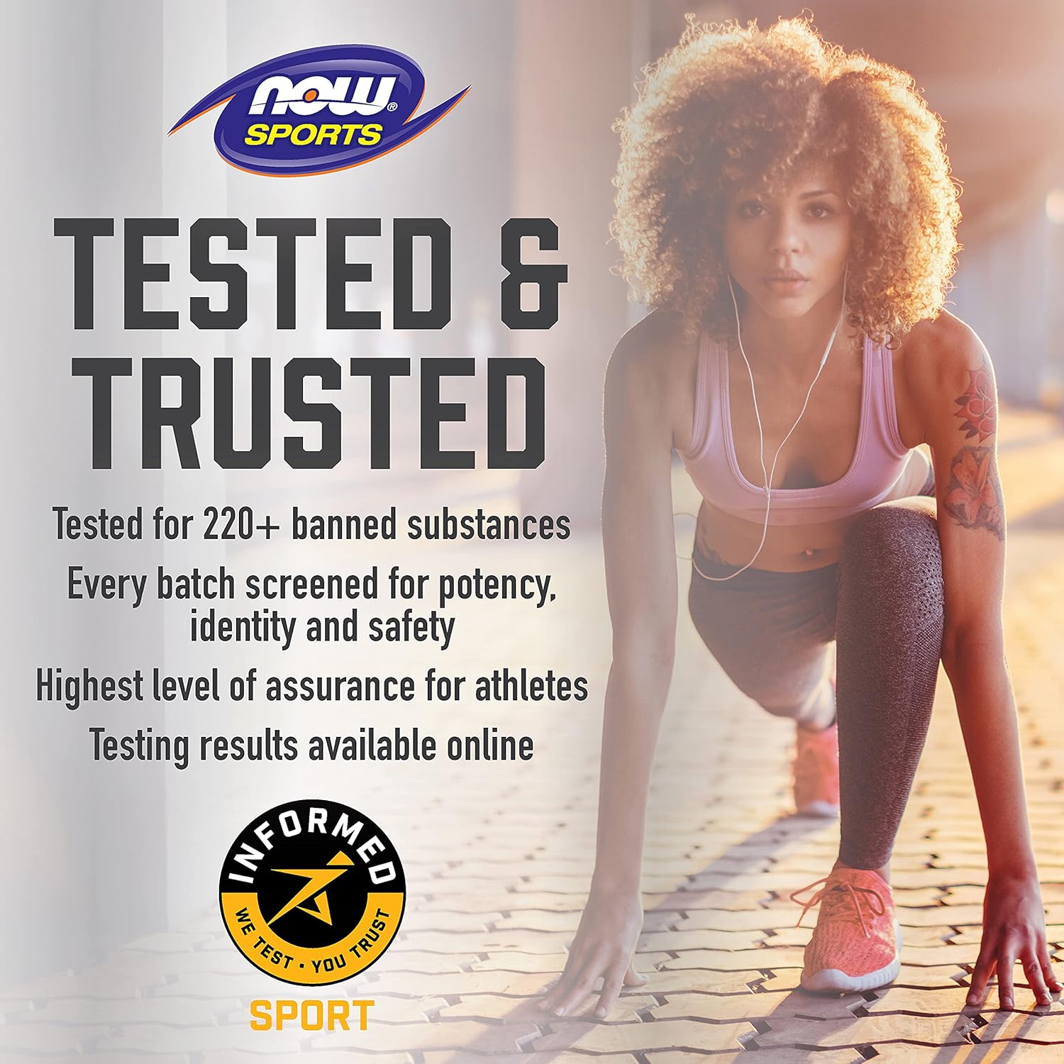 Unflavored creatine powder with no other ingredients or preservatives