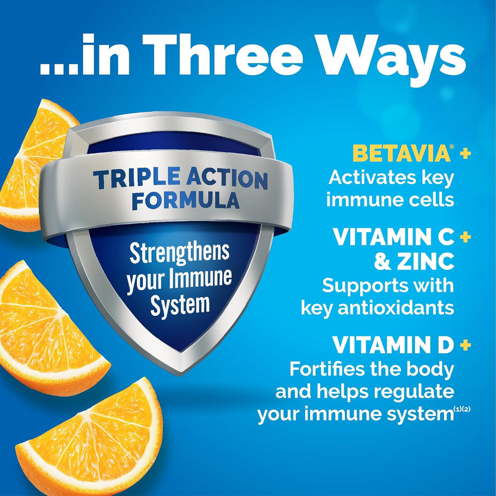 Emergen-C vitamin C drink mix with BetaVia B vitamins and antioxidants
