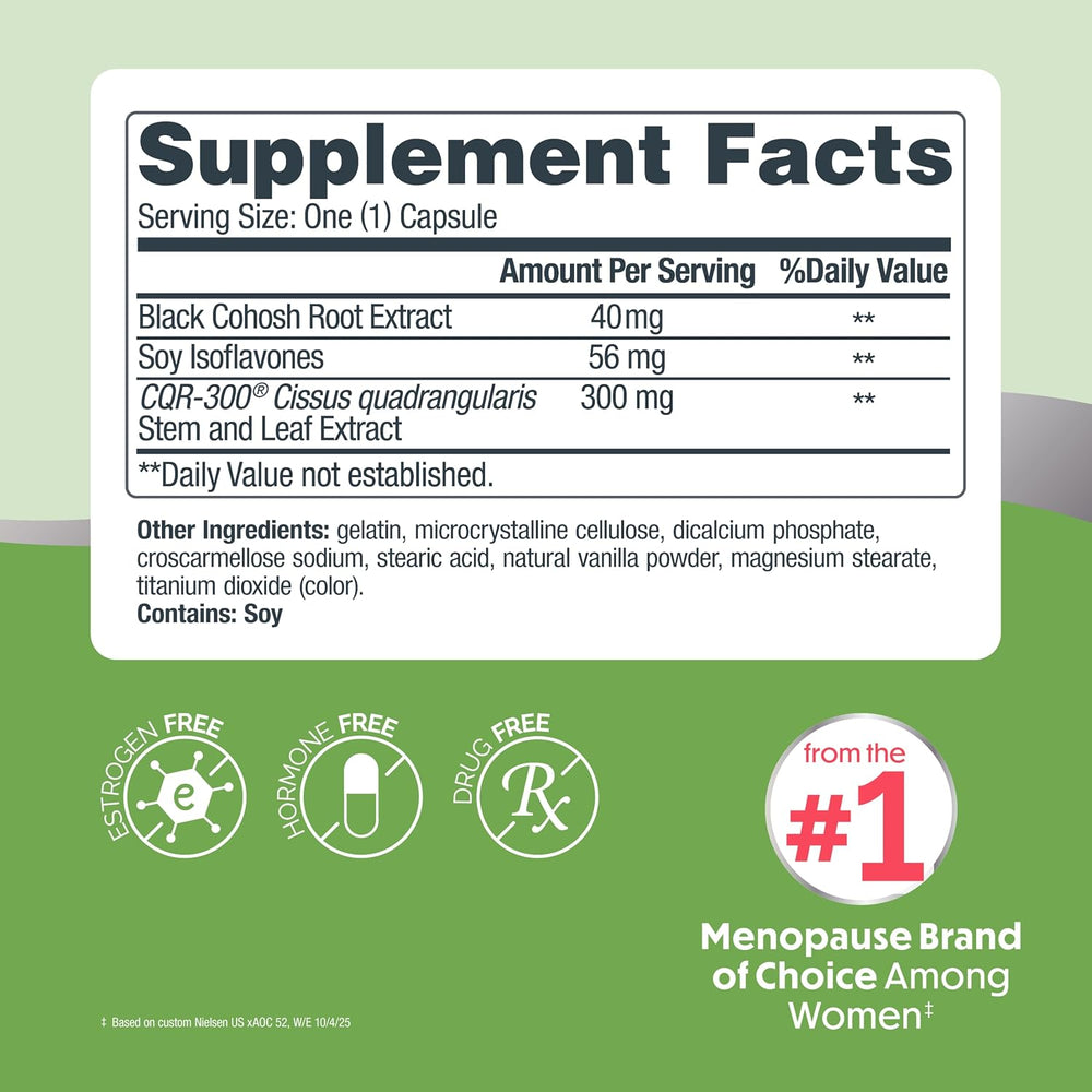 Estroven Pre-Menopause Relief tablets 30 count menopause support supplement