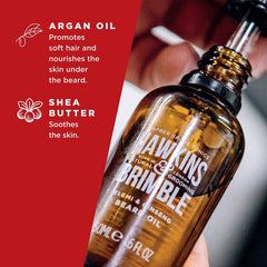 "Non-greasy men’s beard oil – lightweight hydration with essential oils"
