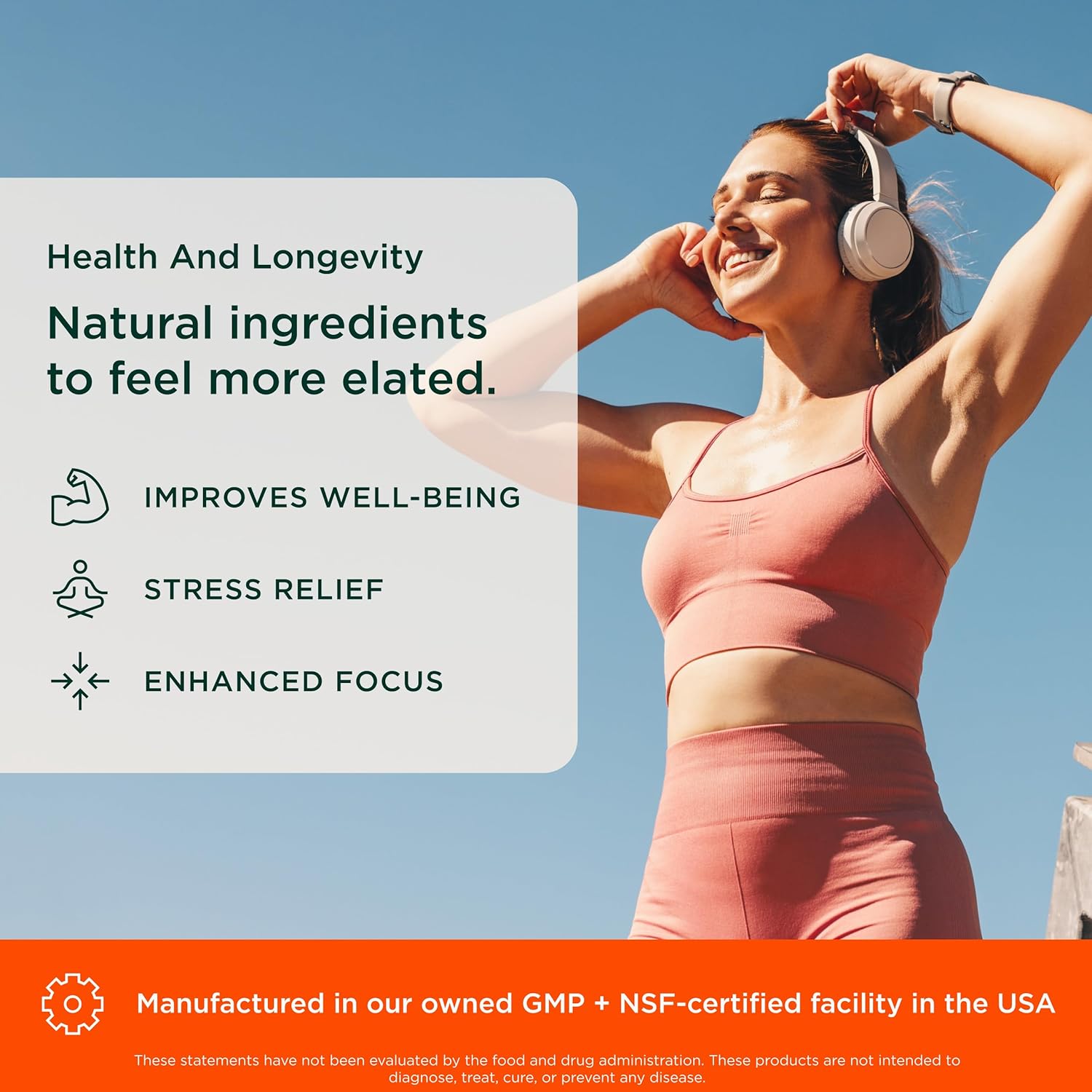 Nootropic wellness capsules for mental balance focus and daily cognitive support
