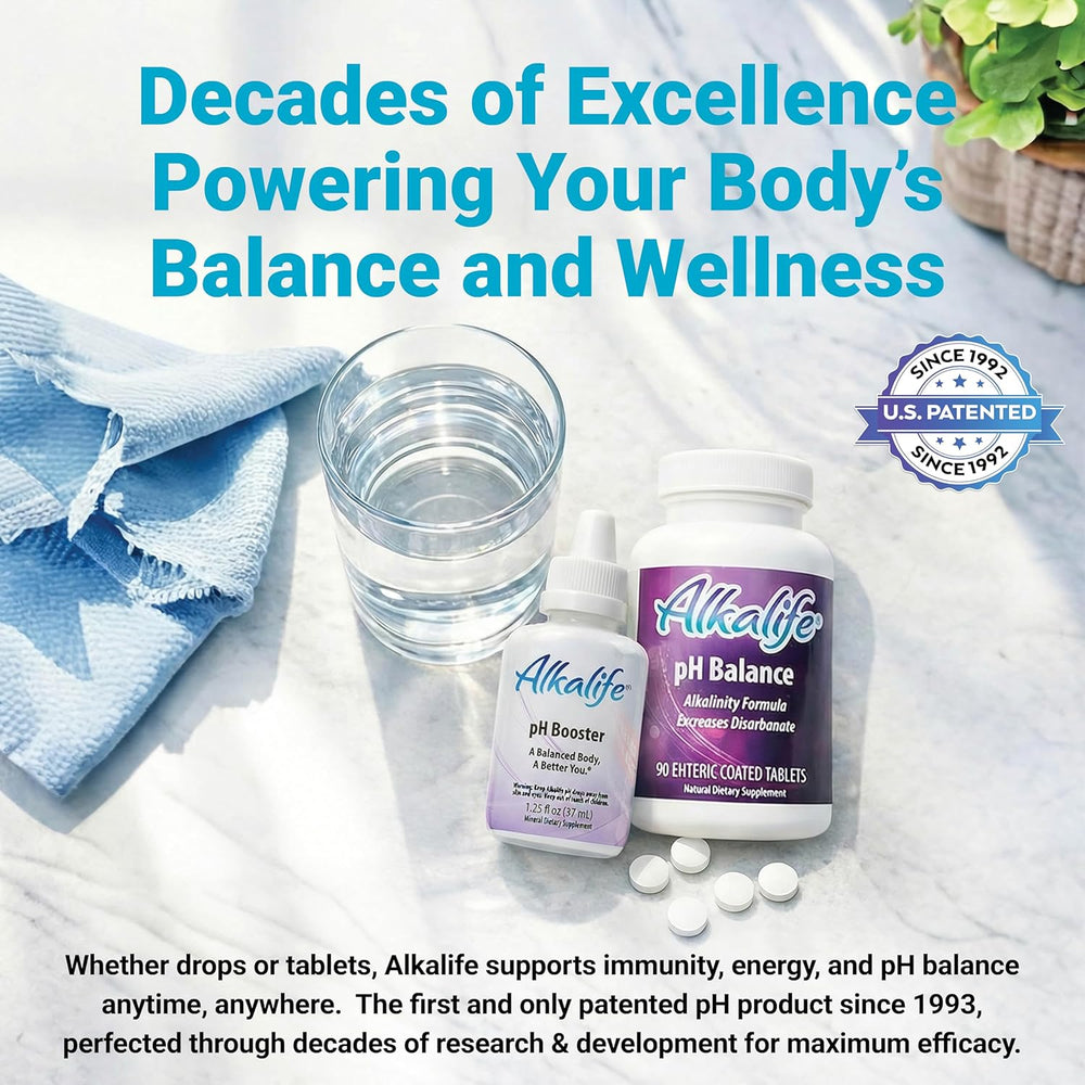 Alkalife pH Booster supplement facts with potassium and sodium