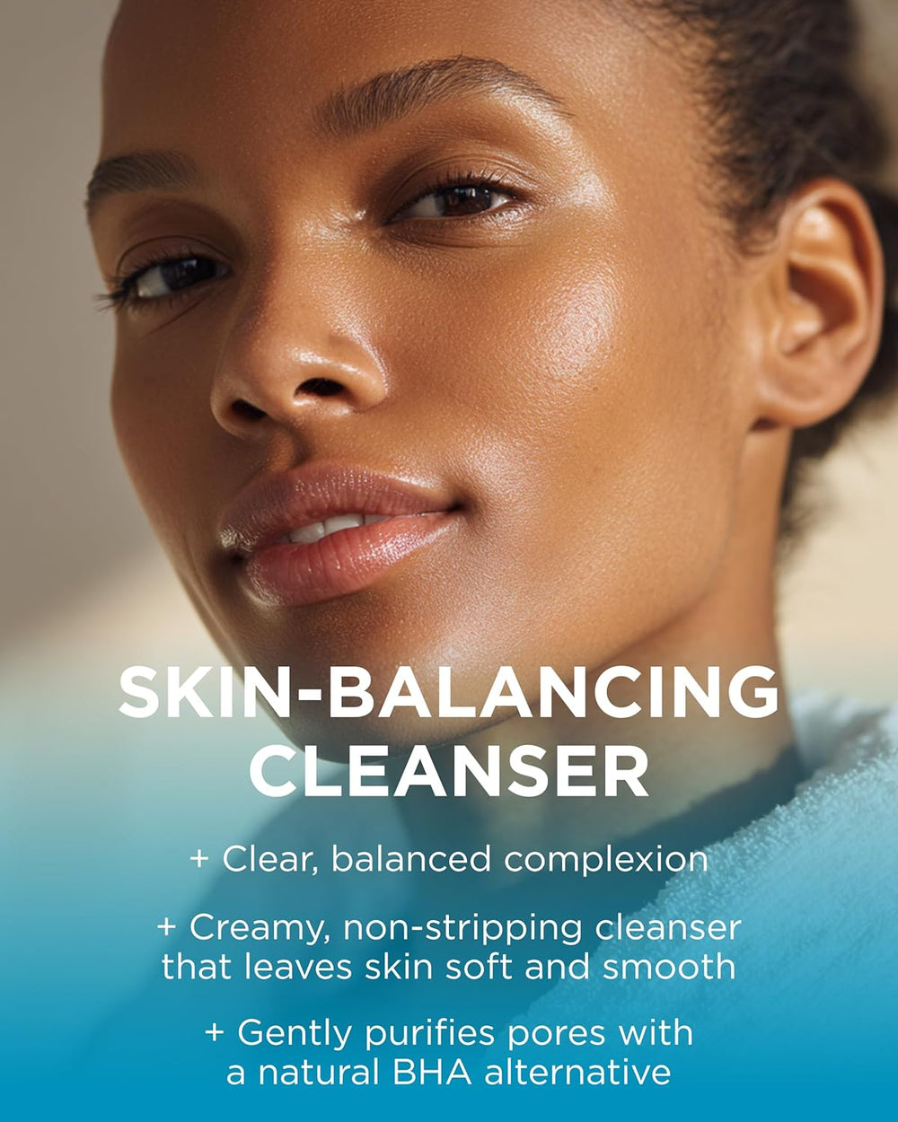 Andalou Naturals Clear Skin Citrus Kombucha Gel Cleanser bottle for oily and combination skin