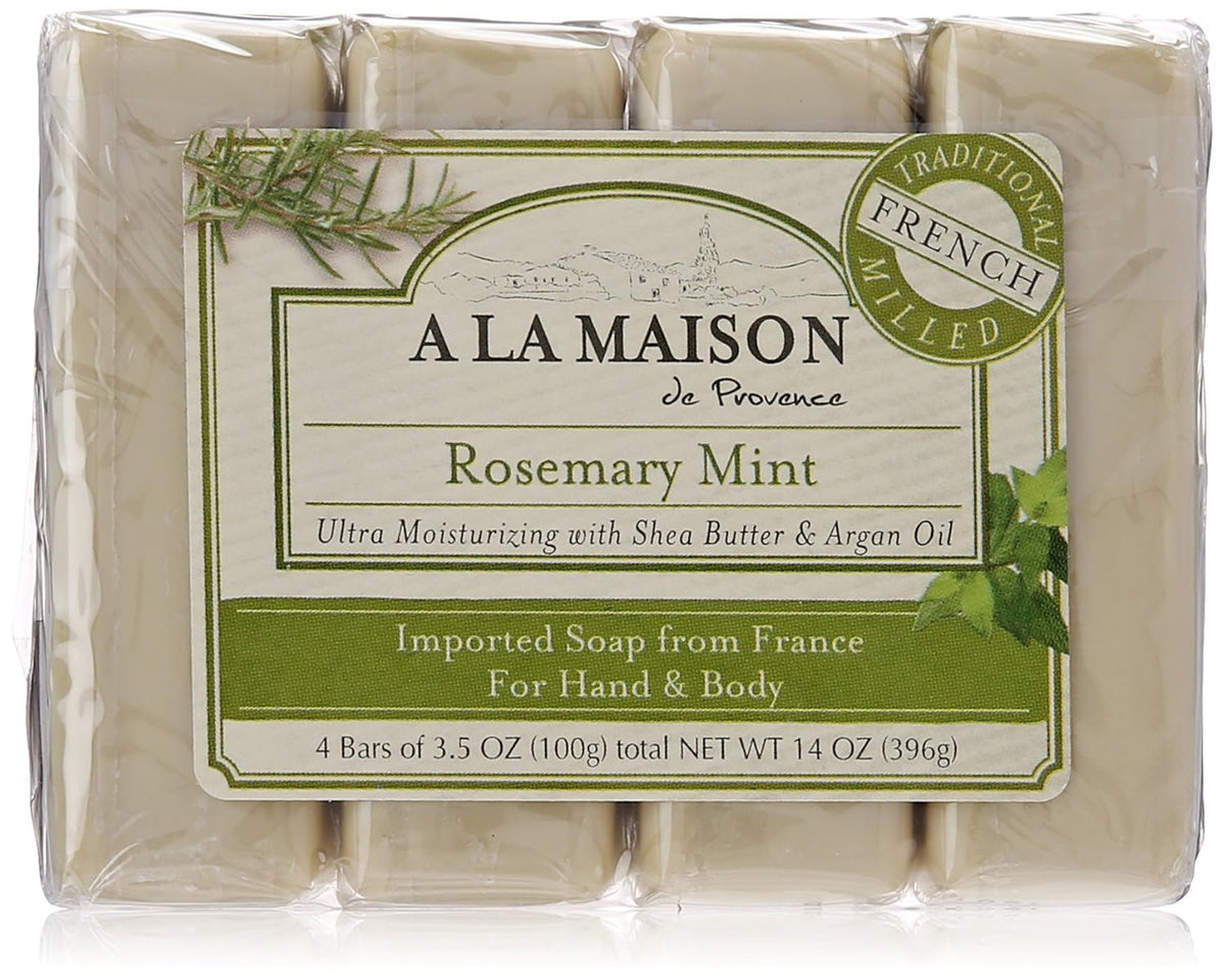 A LA MAISON natural moisturizing soap bars for daily hand and body cleansing